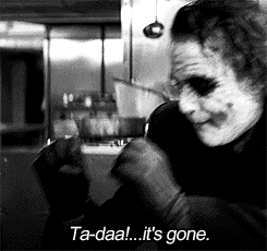 Its gone.